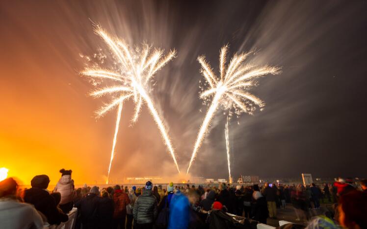 Firework display for a great family night out at Doncaster Racecourse