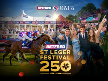 Betfred St Leger Festival artwork 2026 