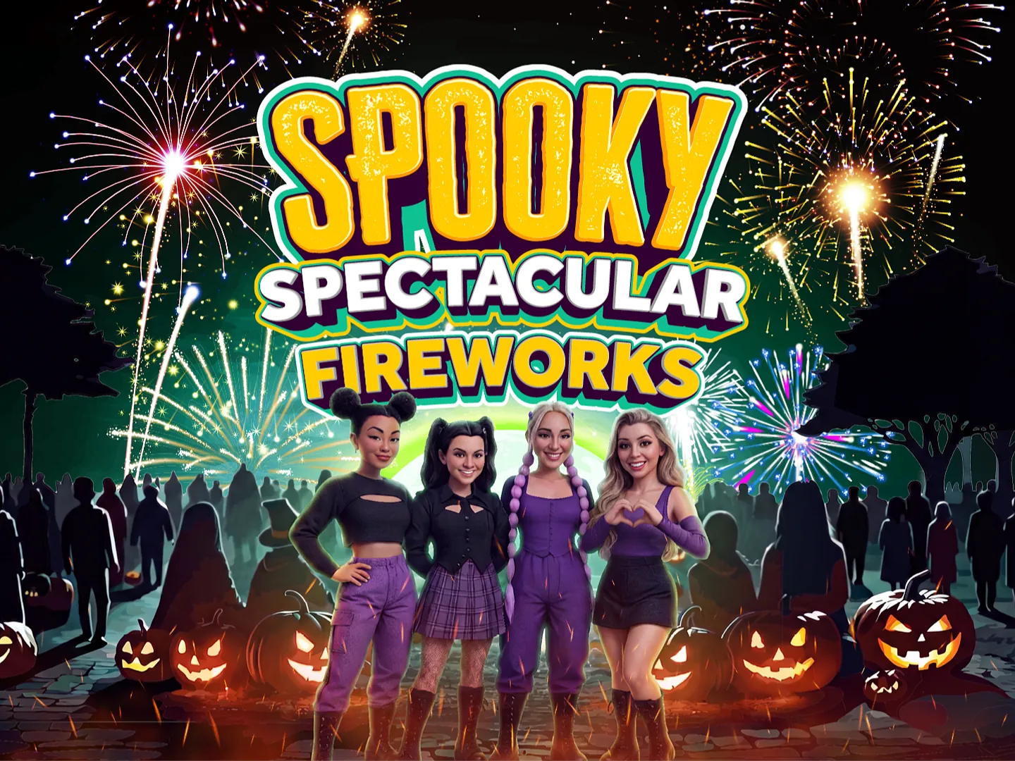 Spooky Spectacular Fireworks night