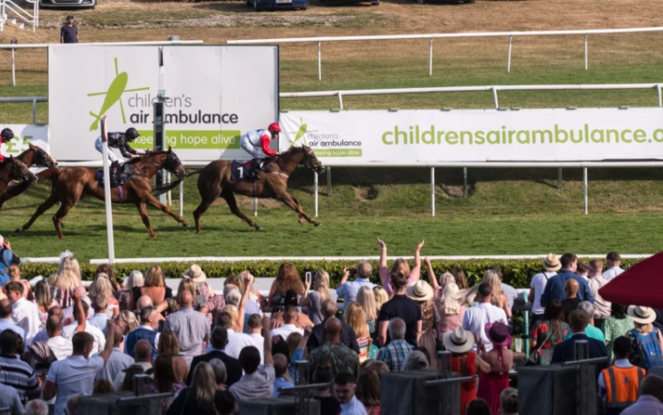 The Children’s Air Ambulance (TCAA) touched down in Doncaster to host a fantastic Race Day – raising over £30,000 