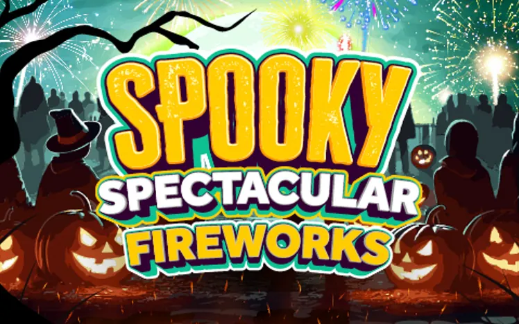 spooky spectacular fireworks at doncaster racecourse