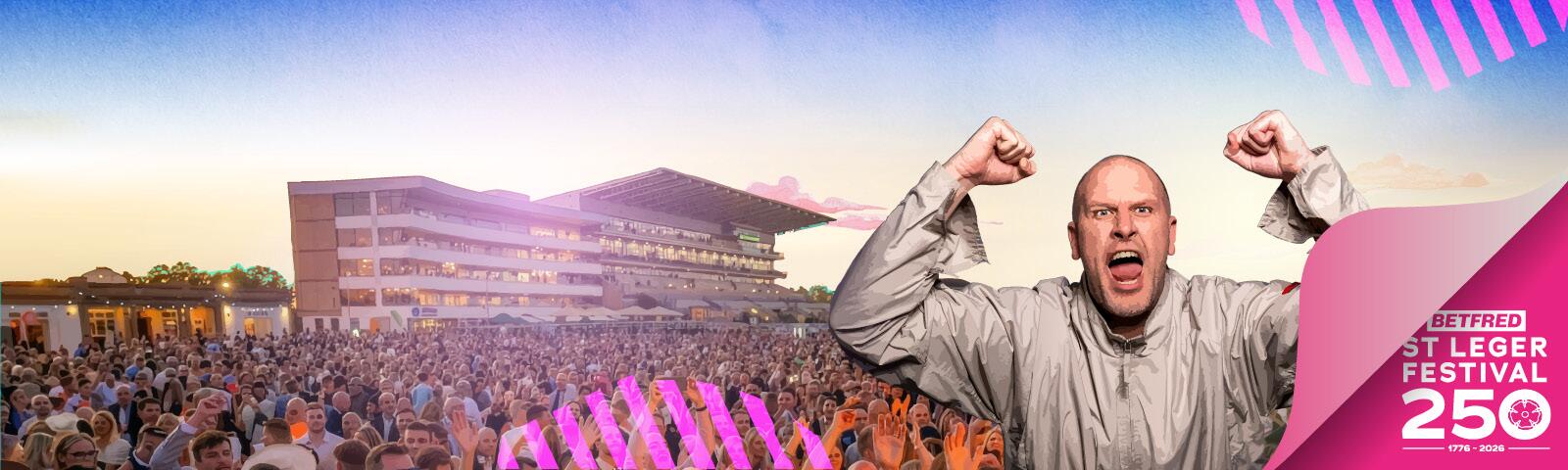 Steve Bracknall live DJ set after racing at Doncaster Racecourse