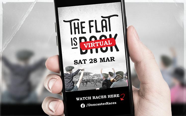 The Flat is Back virtually at Doncaster Racecourse