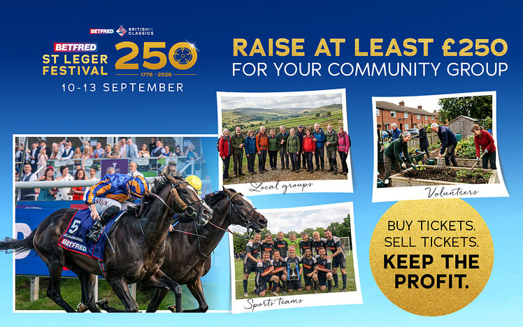 St Leger 250 Communities Fundraising Initiative