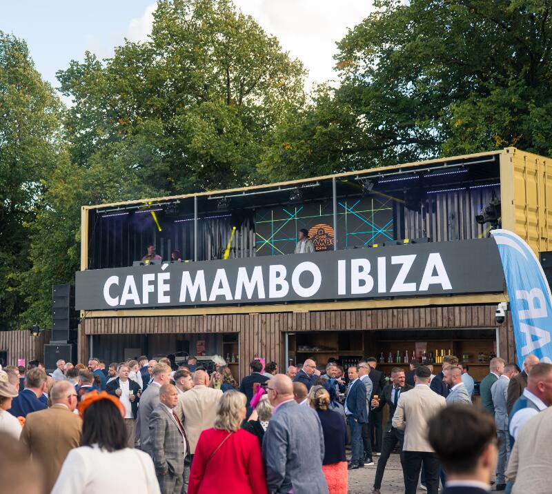 Cafe Mambo at Doncaster Racecourse at The St Leger Festival
