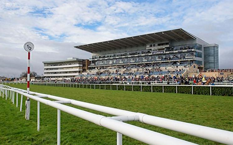 A picture of the grand stand at Doncaster Racecourse