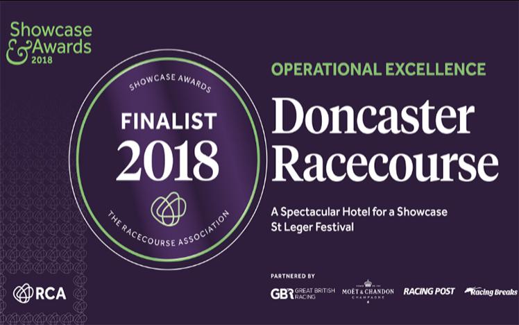 Certificate of Operational Excellece awarded to Doncaster Racecourse