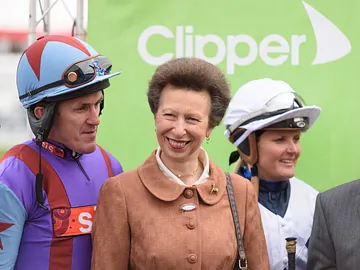 Princess Royal, Anne at Doncaster Racecourse