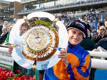 2025 Betfred St Leger Trophy with Tom Marquand
