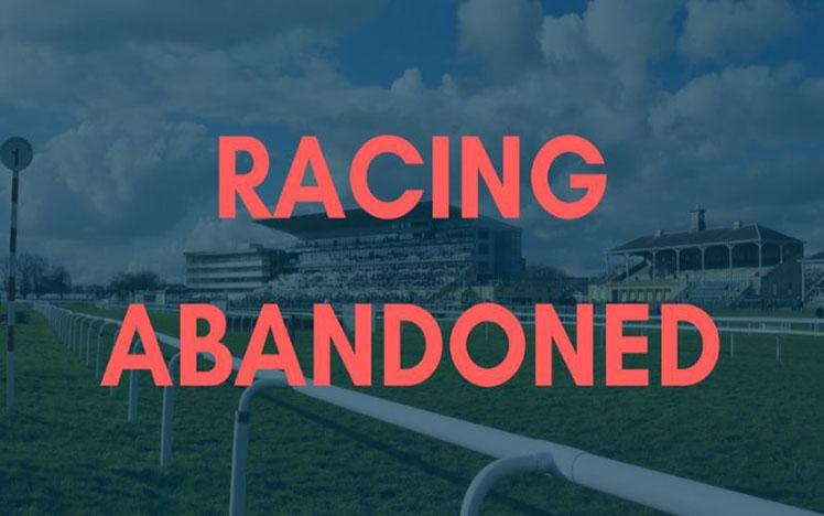 Racing abandoned notice image