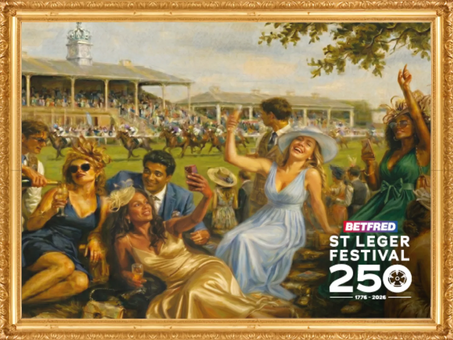 St Leger 250th Anniversary painting