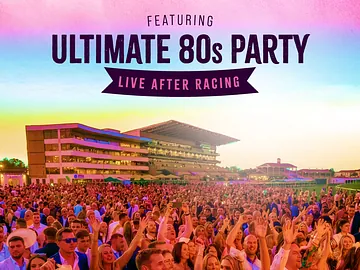 Ultimate 80s Party live after racing