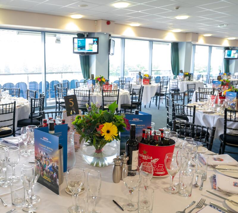 Leger 2023 Restaurant Set up