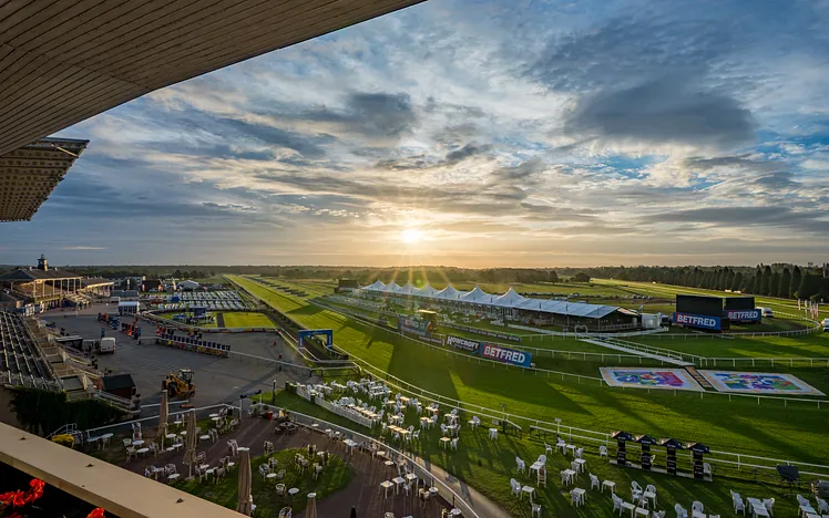 Doncaster Racecourse Sunrise