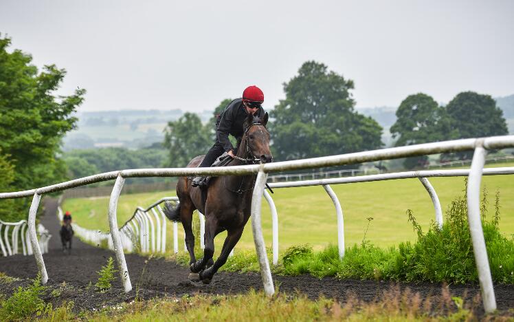 by Paul Hanagan on Richard Fahey’s gallops