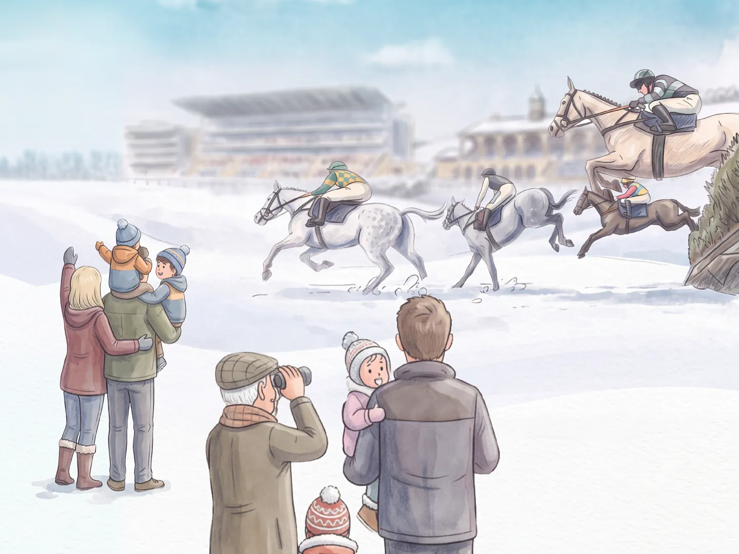 Winter Family Raceday at Doncaster Racecourse