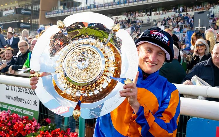 2025 Betfred St Leger Trophy with Tom Marquand