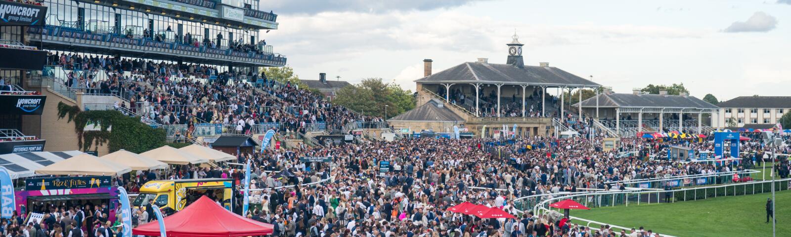 St Leger Day 2025 Grandstand Enclosure