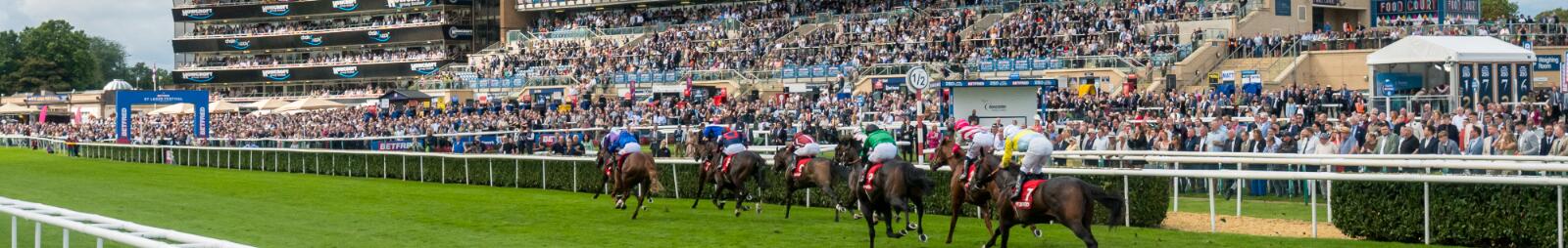 Doncaster Racecourse Grandstand and racetrack