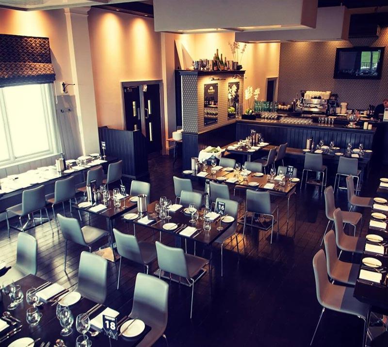 Inside the Old Weighing Room Restaurant