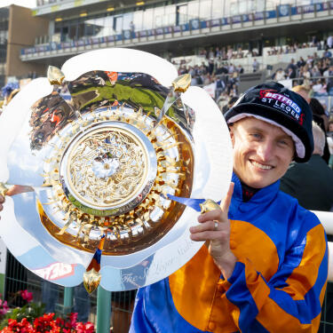 Winning jockey at the St Leger