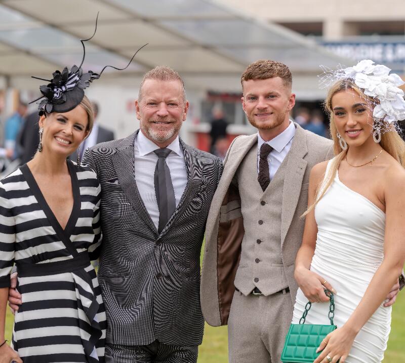 Family at the Betfred St Leger Festival