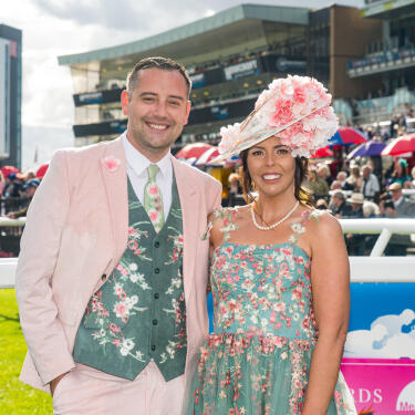 Betfred Ladies Day Style award winners in the Parade Ring