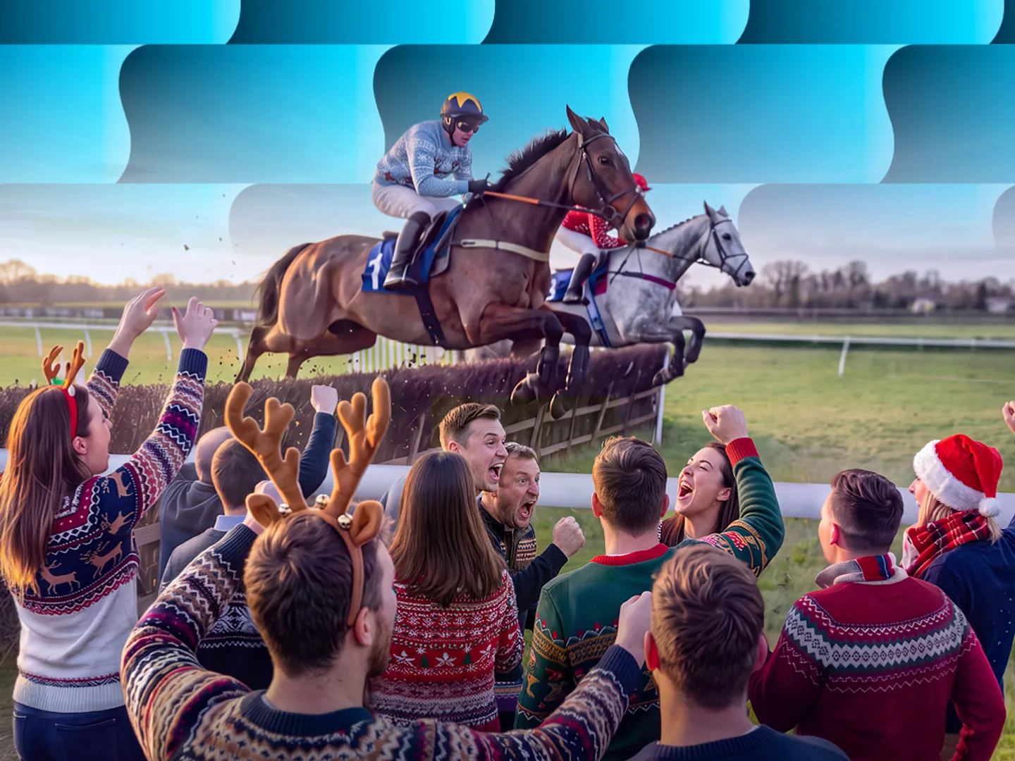 Christmas Jumpers at Doncaster Racecourse