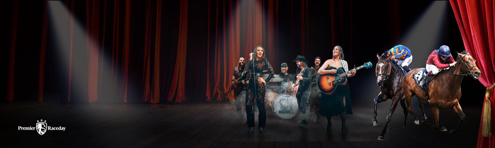 Advert for November Handicap ft One Night at Nashville 